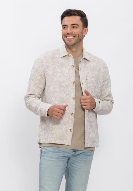 Witte CAST IRON Overshirts LONG SLEEVE SHIRT JACQUARD 2 TONE - large