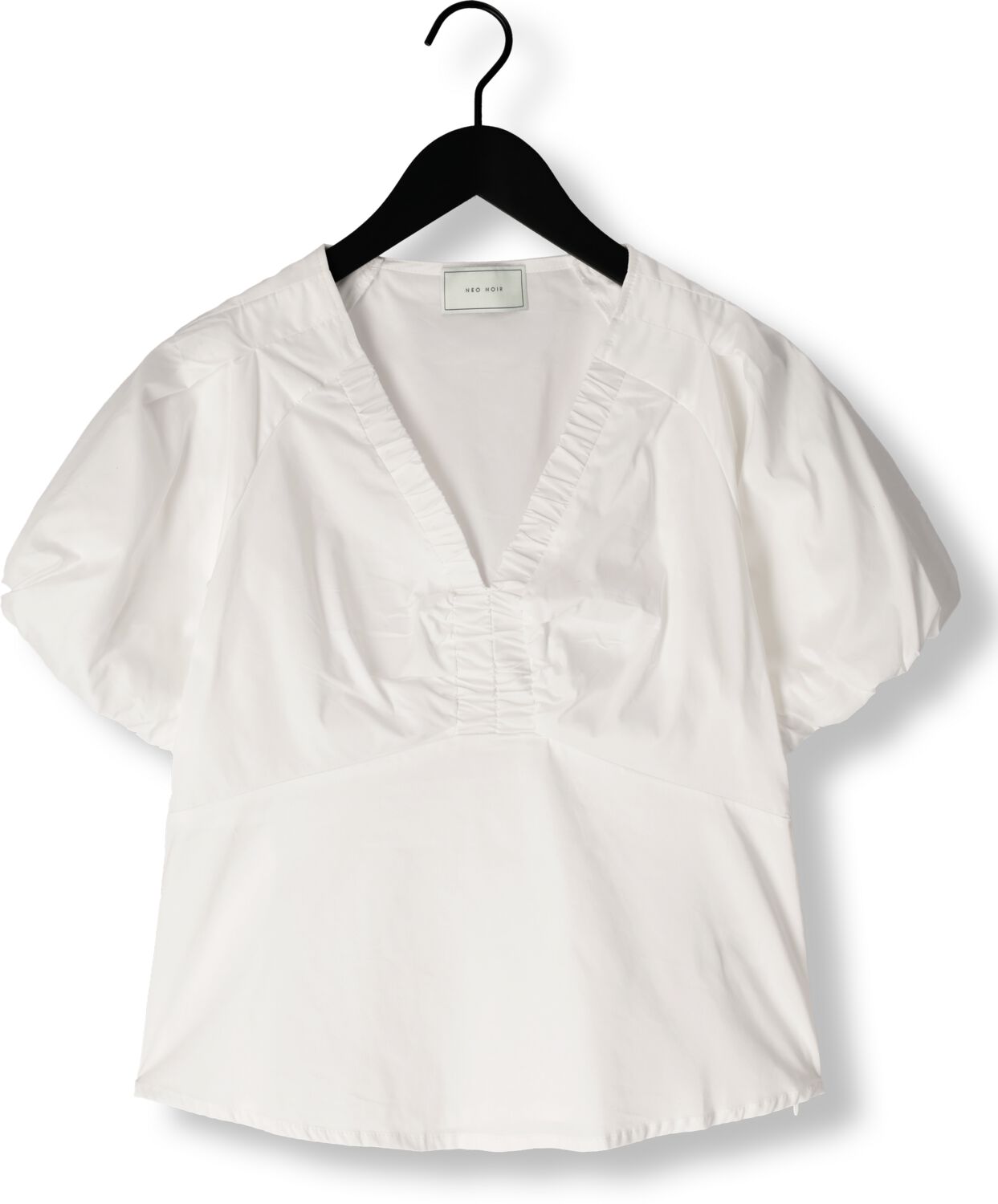 NEO NOIR Dames Blouses Irina Poplin Blouse Wit