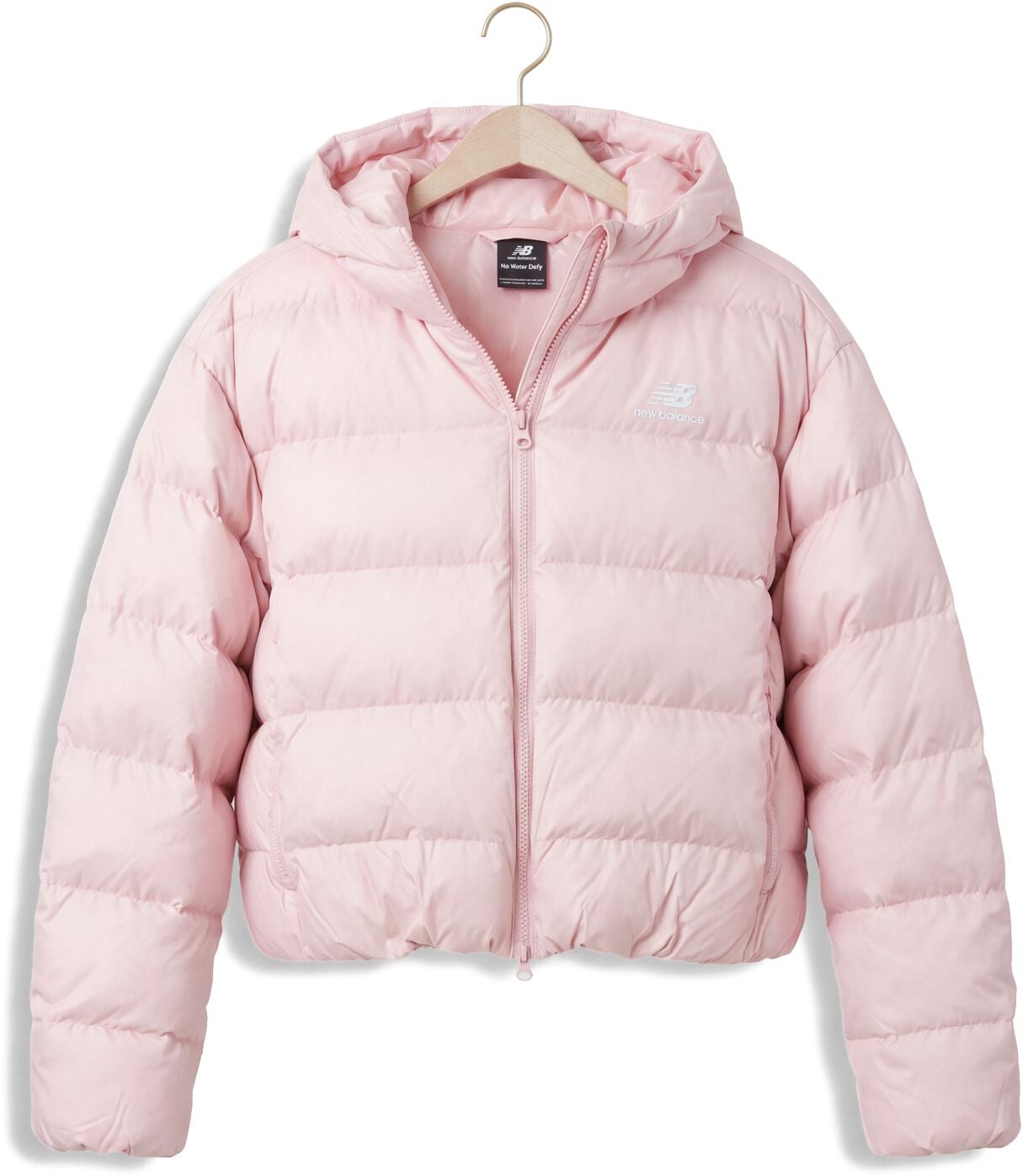 NEW BALANCE Dames Jassen Boston Puffer Jacket Roze