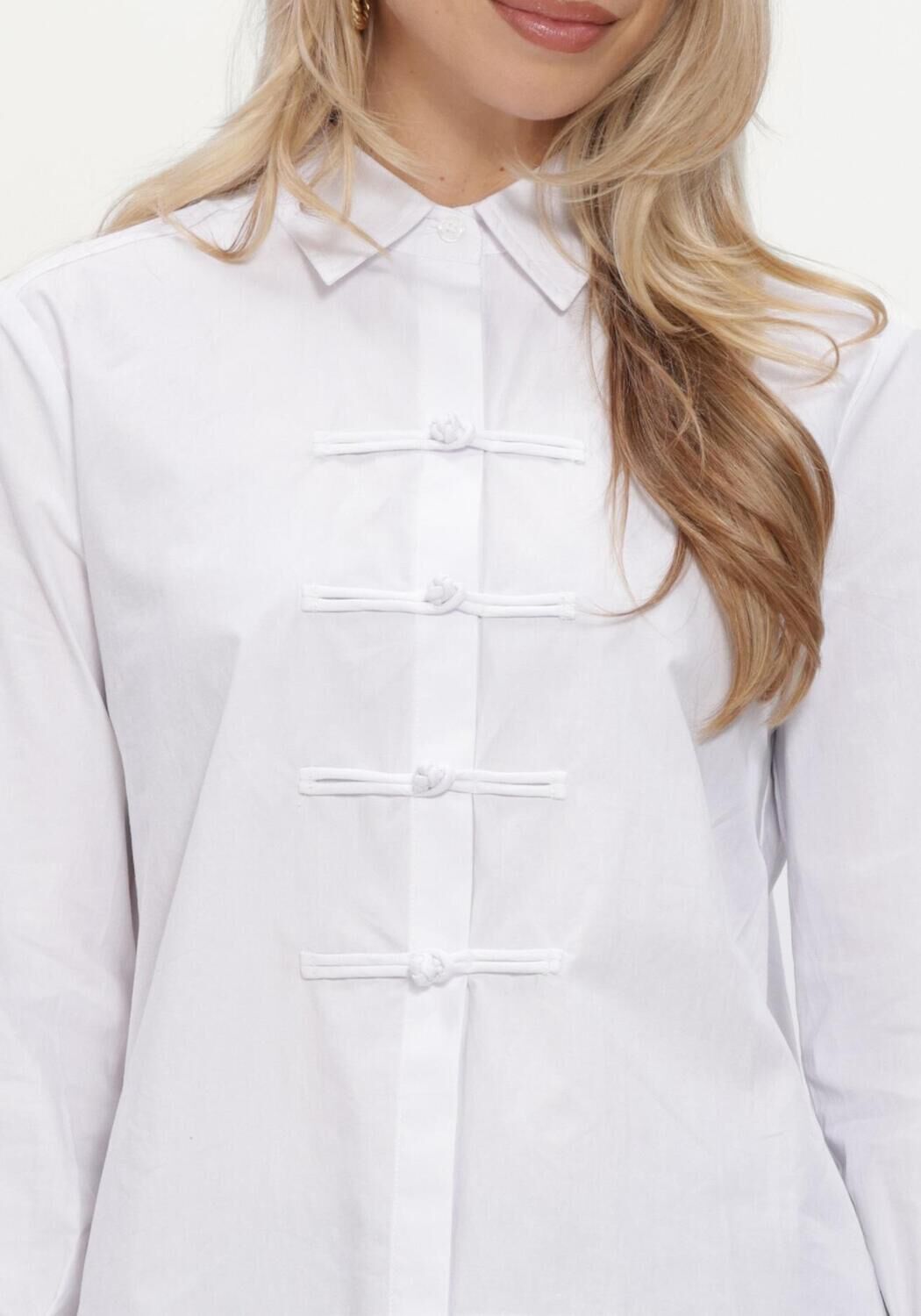Witte NEO NOIR Blouses CAM POPLIN SHIRT - large