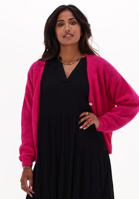 Fuchsia BY-BAR Vest LIV CARDIGAN - large