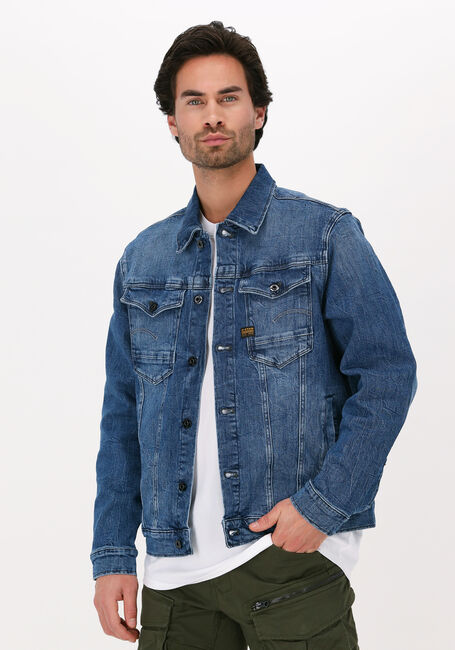 Blauwe G-STAR RAW Spijkerjas ARC 3D JACKET - large