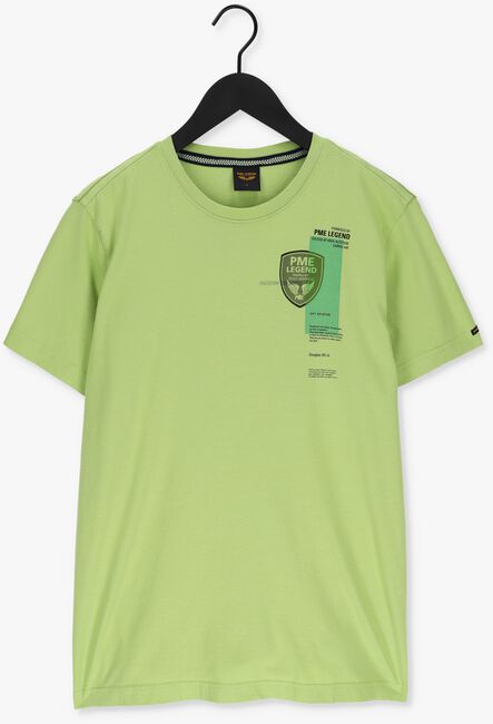Groene PME LEGEND T-shirt SHORT SLEEVE R-NECK SINGLE JERSEY - large