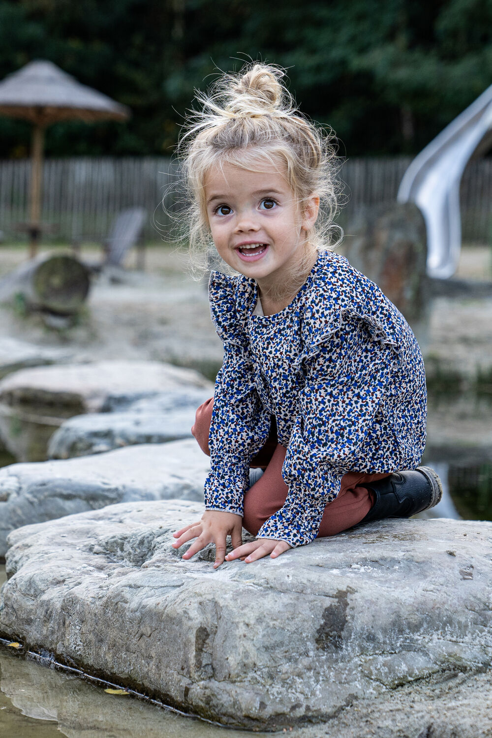 Donkerblauwe KOKO NOKO Blouses Q52925 - large