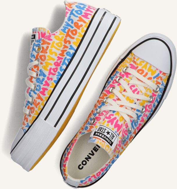 Multi CONVERSE Lage sneakers PLATFORM MY STORY OX Multi CONVERSE Lage sneakers PLATFORM MY STORY OX - large