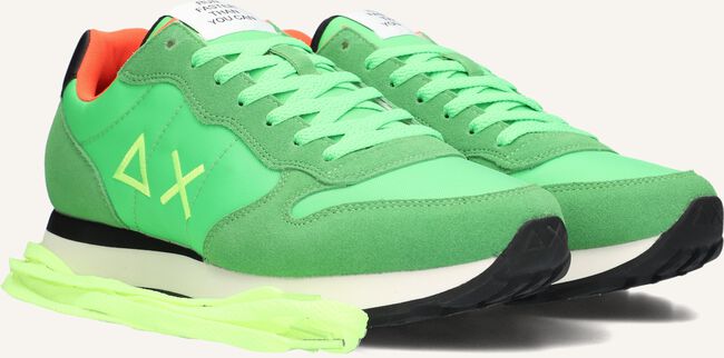 Groene SUN68 Lage sneakers TOM SOLID NYLON MEN Groene SUN68 Lage sneakers TOM SOLID NYLON MEN - large
