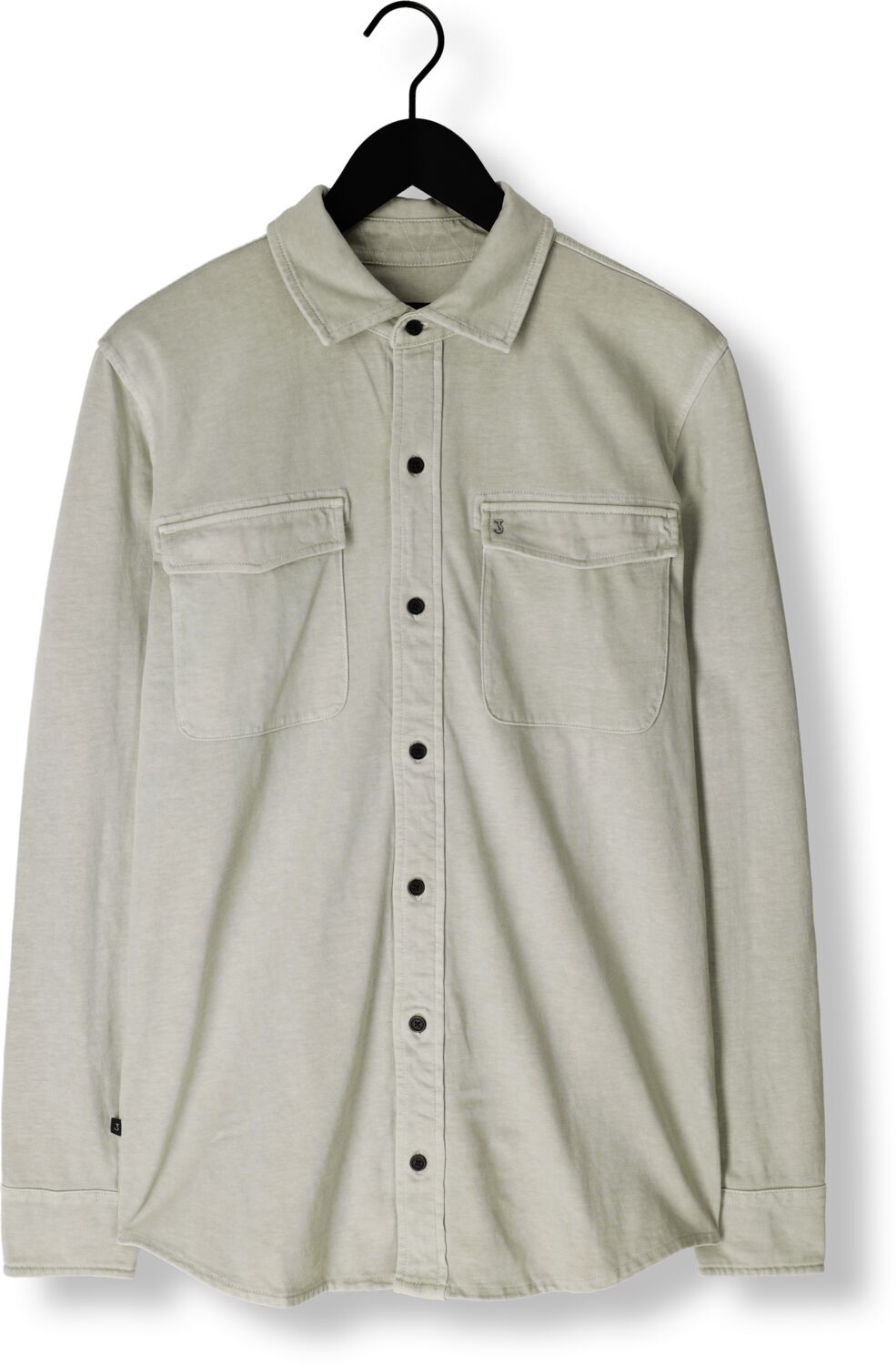 BUTCHER OF BLUE Heren Overshirts Finn Pocket Jersey Shirt Groen