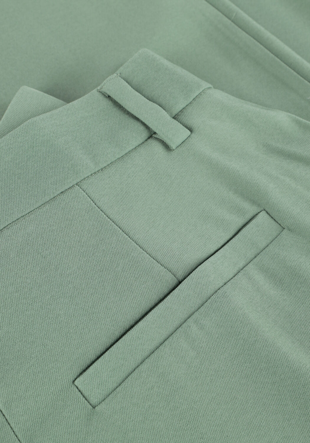 Groene MINUS Pantalon LIVINA STRAIGHT LEG PANT - large