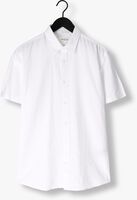 Witte SELECTED HOMME Casual overhemd SLHSLIMNEW-LINEN SHIRT SS CLASSIC