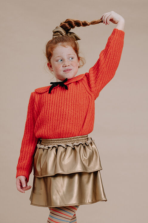 Sproet & Sprout Meisjes Rokken Gold Skirt Goud