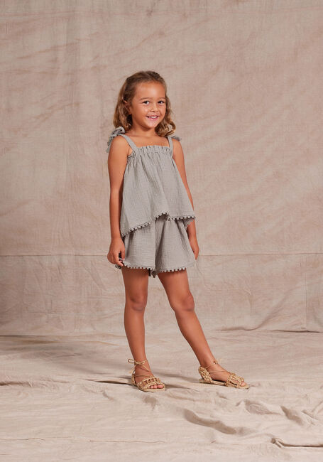 Grijze RYLEE + CRU Broeken REMI SHORTS Grijze RYLEE + CRU Broeken REMI SHORTS - large