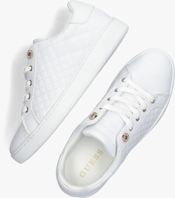 Witte GUESS Lage sneakers REACE/ACTIVE LADY - large