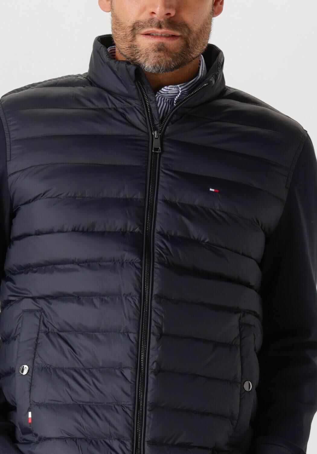 TOMMY HILFIGER Heren Jassen Mix Media Stand Cllr Blauw