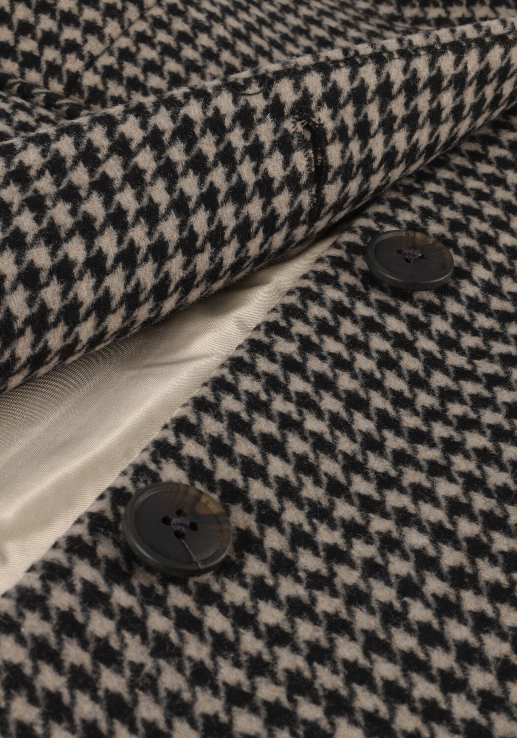 Gebroken wit MSCH COPENHAGEN Mantel MSCHGENESIS LONG JACKET CHK - large