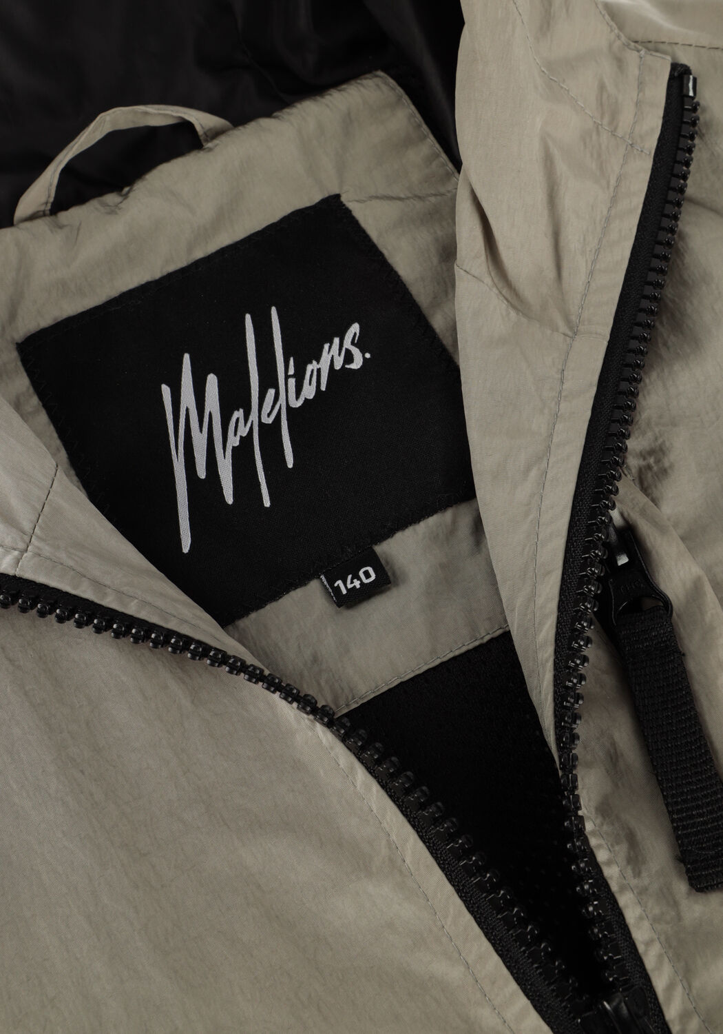MALELIONS Jongens Jassen Crinkle Jacket Zand