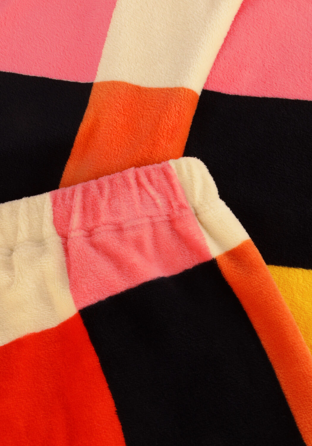 Rode CARLIJNQ Legging CHECKERS-FLARED LEGGING - large