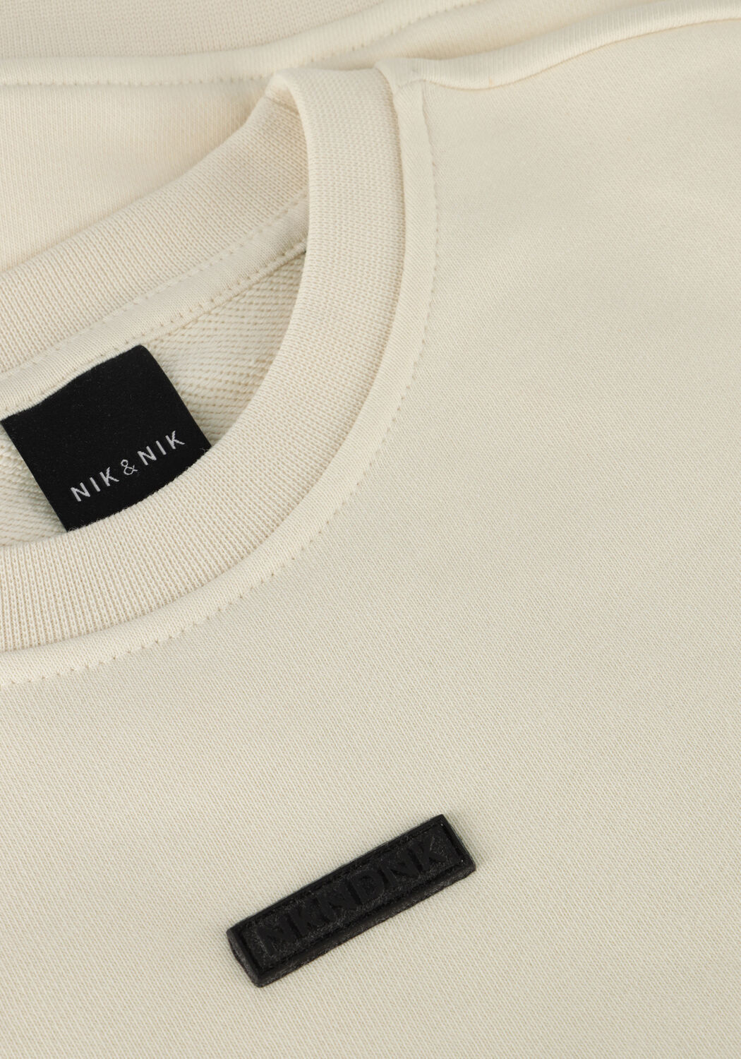 NIK & NIK Jongens Truien & Vesten Bloom Oversized Sweatshirt Ecru