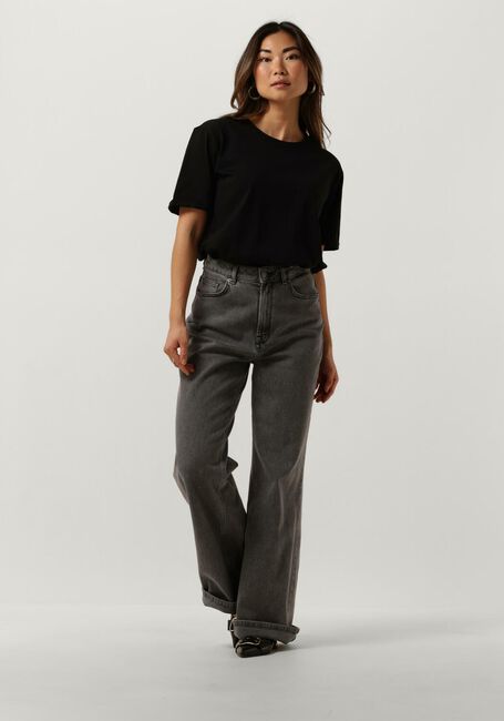 Zwarte MSCH COPENHAGEN T-shirt MSCHTERINA ORGANIC TEE - large