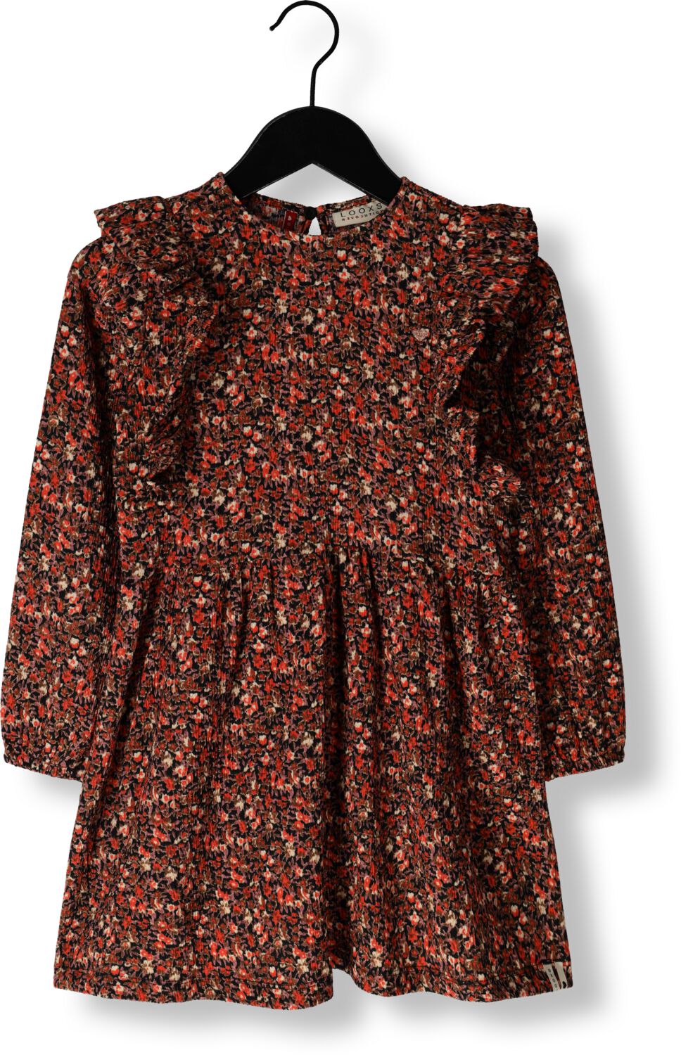 LOOXS Little Meisjes Jurken 2431-7847 Bruin