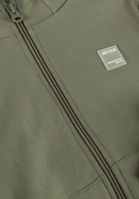 Groene RETOUR Vest JARNO - large