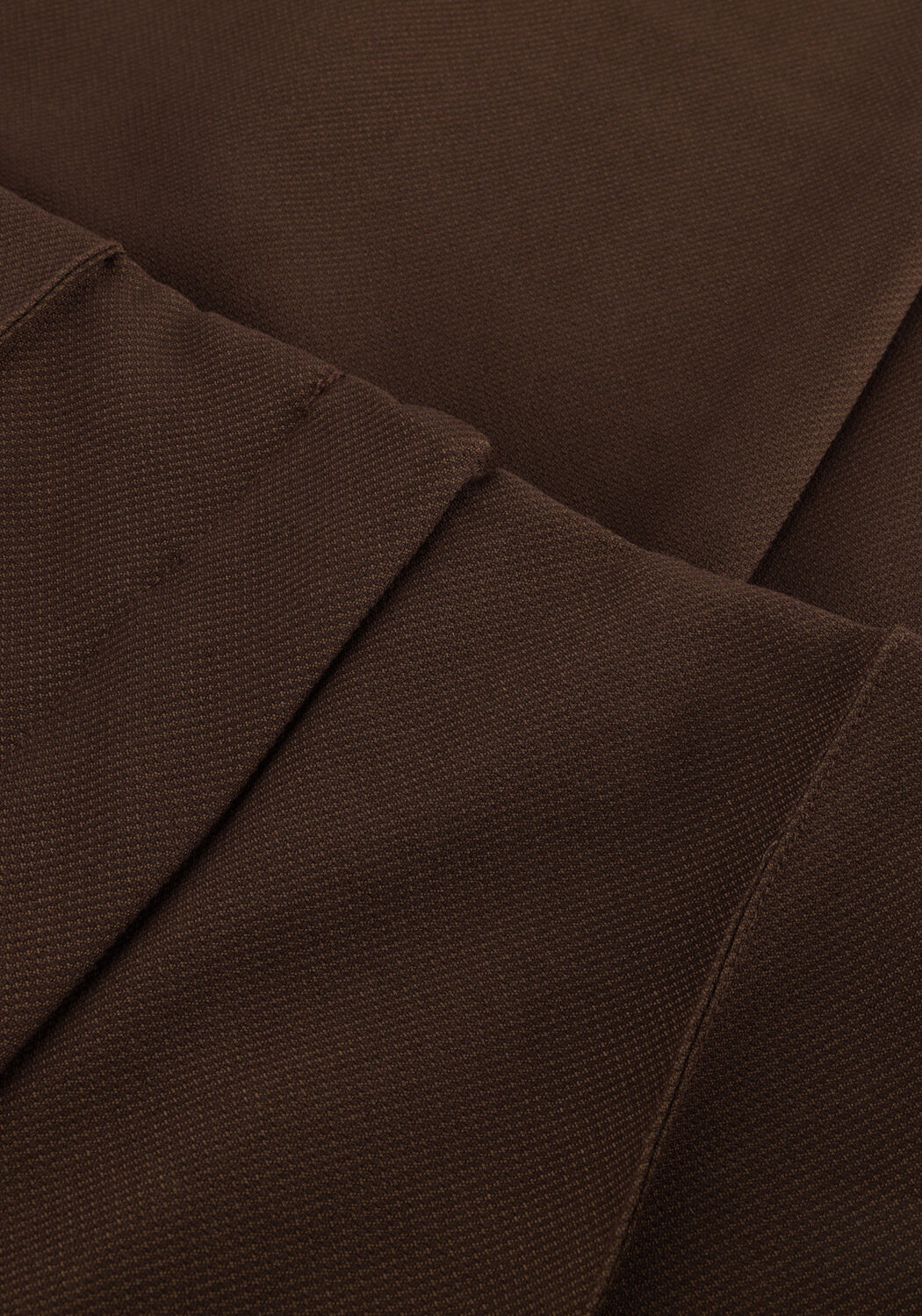 Bruine Y.A.S. Wijde broek YASREEMAJ HW PANT NOOS - large