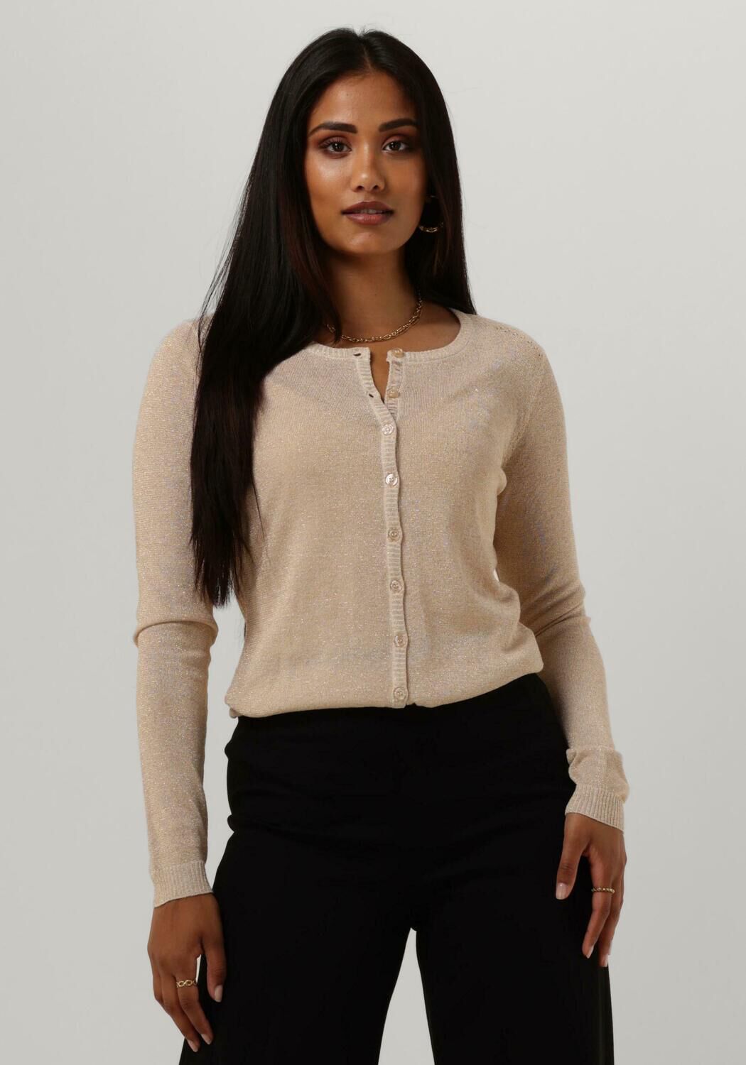 Gouden MINUS Vest NEW LAURA CARDIGAN Omoda