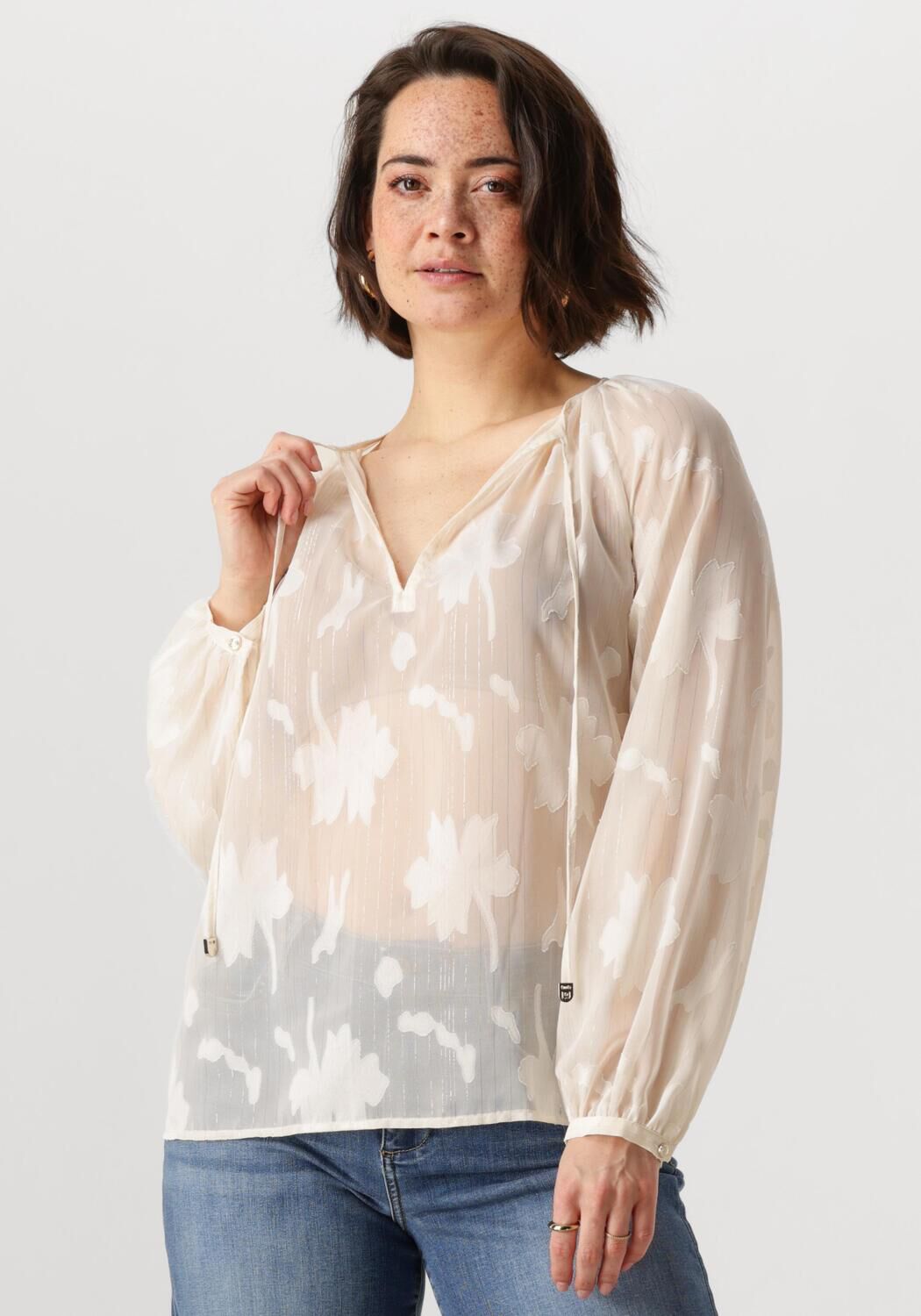 LIU JO Dames Blouses Tunica Ts Nav Creme