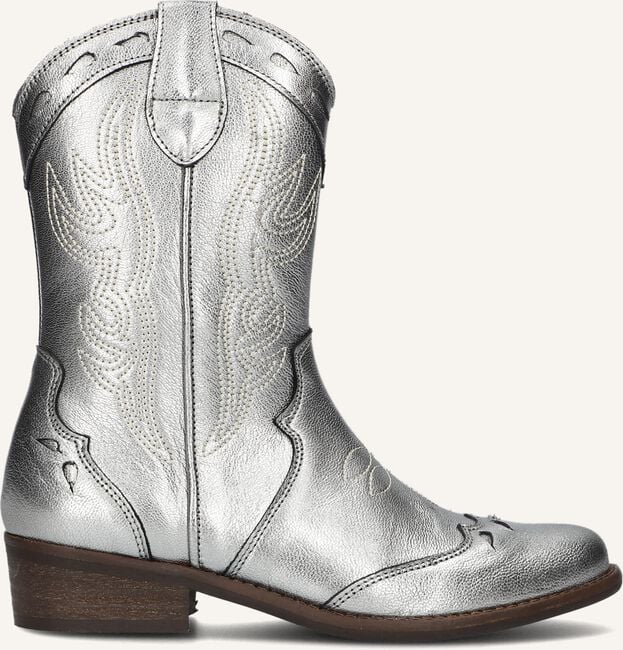 Zilveren WYSH Cowboylaarzen HAILEY Zilveren WYSH Cowboylaarzen HAILEY - large