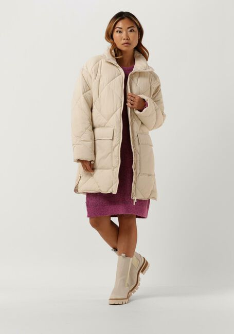 Zand SELECTED FEMME Gewatteerde jas HEIDI PUFFER JACKET - large