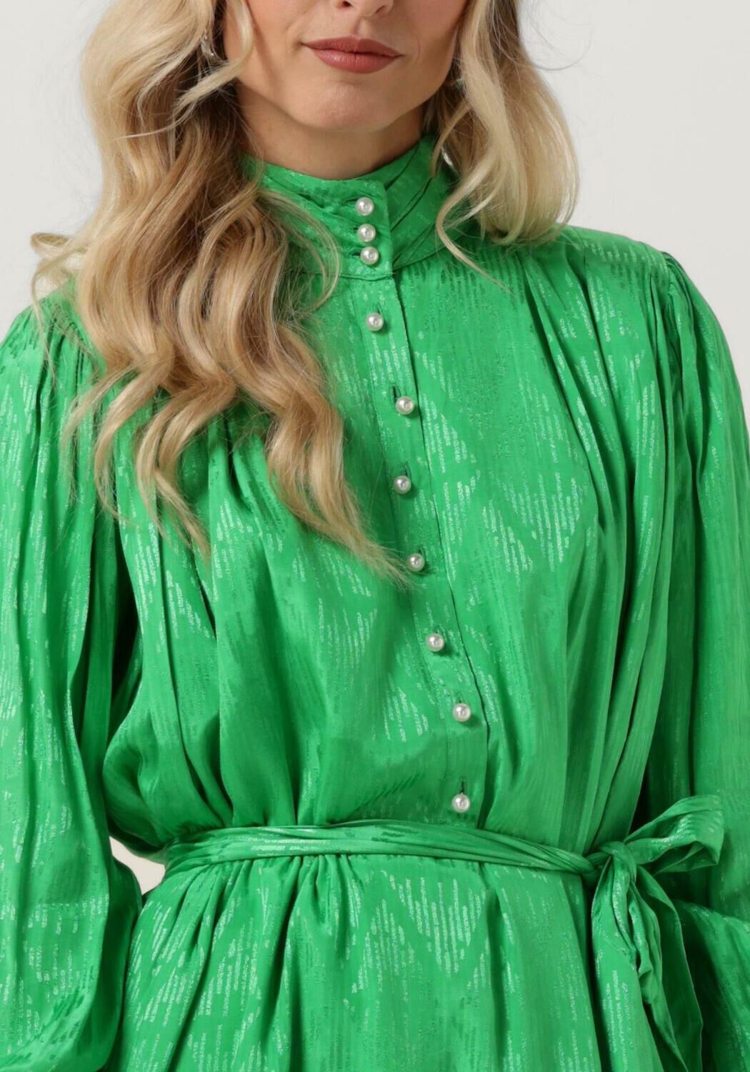 NOTRE-V Dames Jurken Nv-danton Pearl Dress Groen