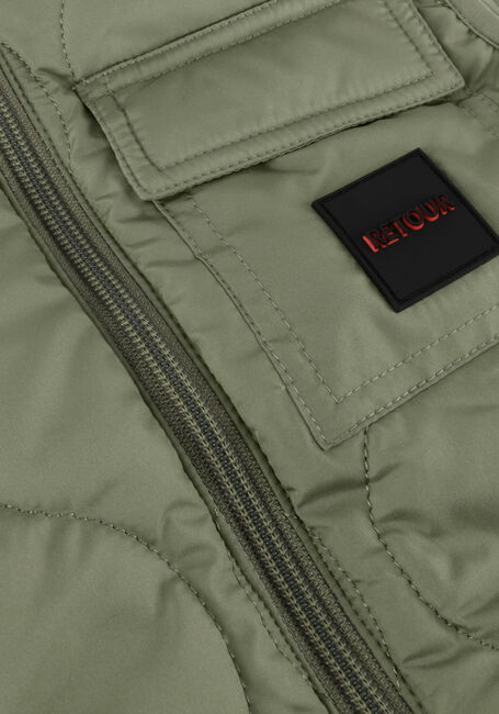 Groene RETOUR Bodywarmer BOYD Groene RETOUR Bodywarmer BOYD - large