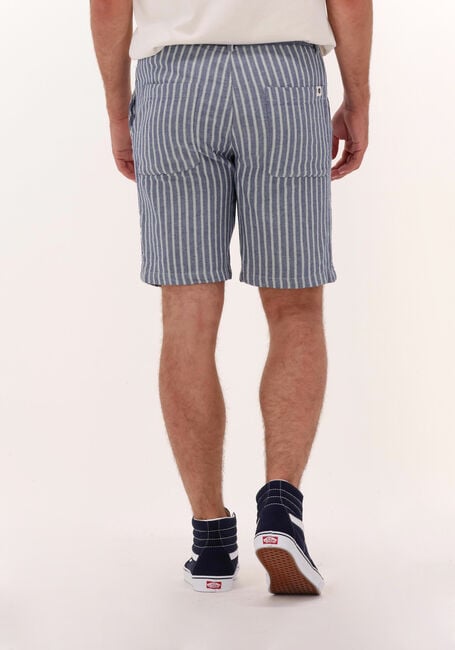 Blauwe ANERKJENDT Korte broek AKLT JOHN STRIPE SHORTS - large