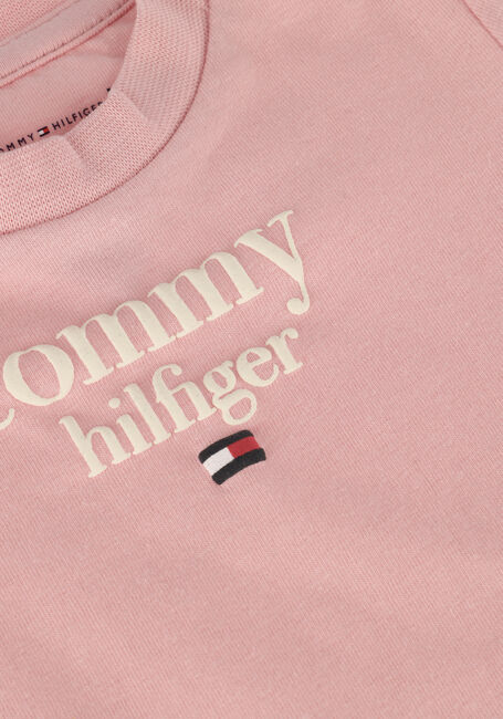 Roze TOMMY HILFIGER  BABY TOMMY GRAPHIC TEE L/S - large