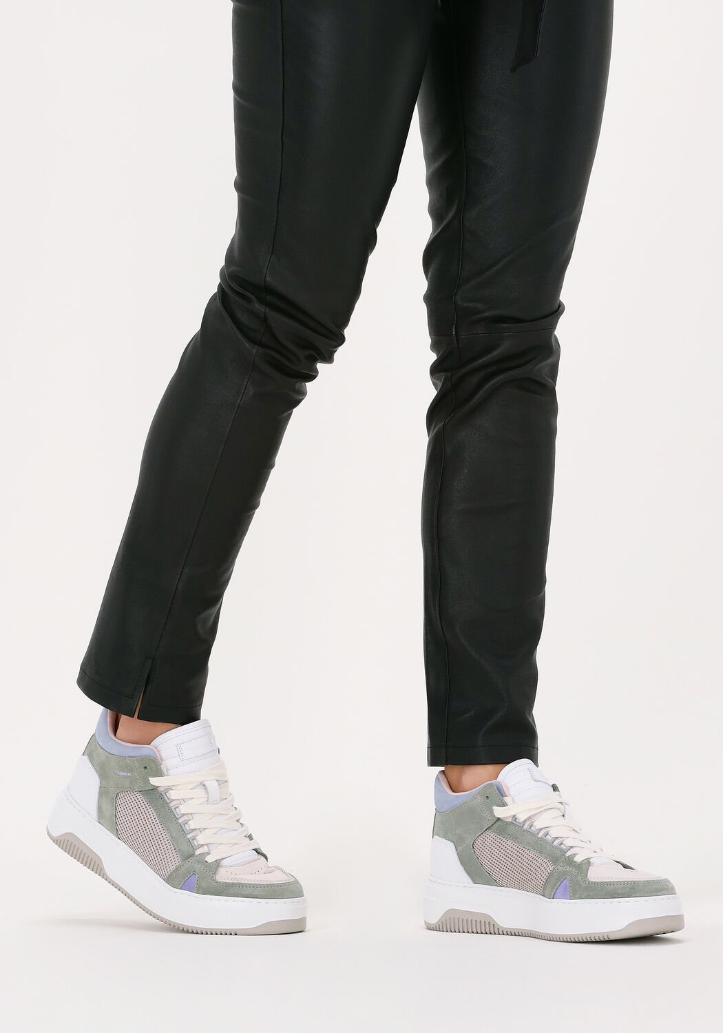 Groene NUBIKK Hoge sneakers BASKET MID DAMES - large