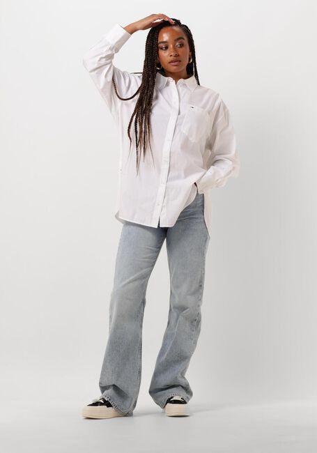 Witte TOMMY JEANS Blouses TJW RLX ESSENTIAL SH - large