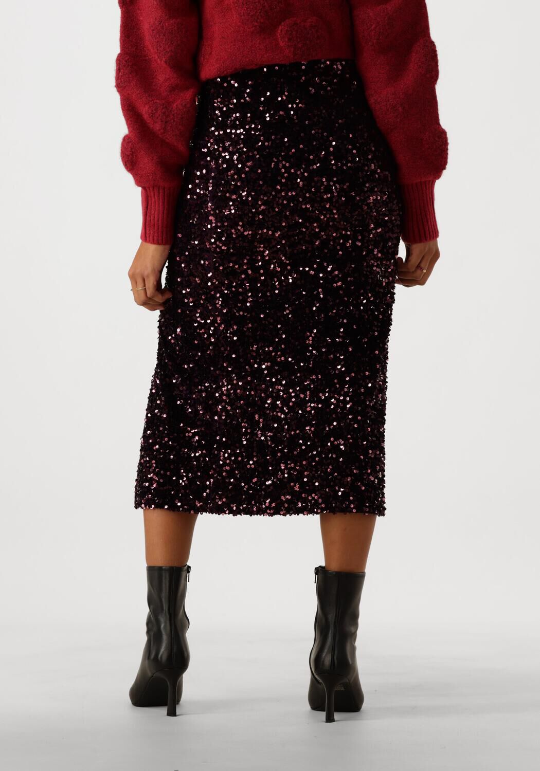 Y.A.S. Dames Rokken Yasativo Hw Long Skirt Paars