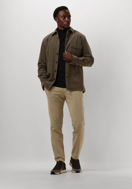 Zwarte PROFUOMO Trui PULLOVER MOCK - large