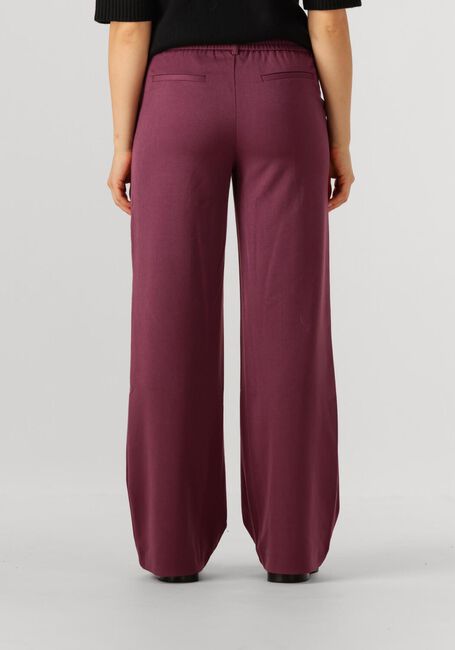 Bordeaux OBJECT Wijde broek OBJLISA WIDE PANT - large