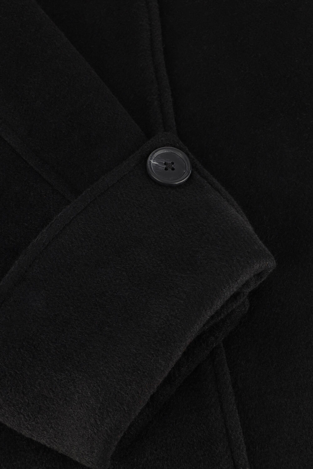 Zwarte NOTRE-V Mantel NV-EILEEN - large