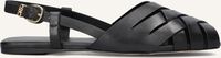 Zwarte MICHAEL KORS Platte sandalen IRENE SLING FLAT - medium
