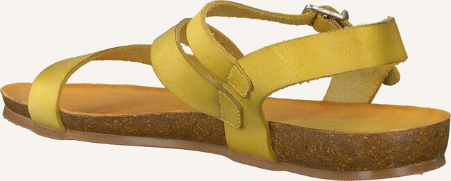 Gele RED-RAG Platte sandalen 79208 Gele RED-RAG Platte sandalen 79208 - large
