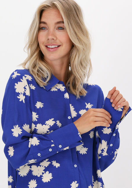 Blauwe MODSTRÖM Blouses MINA PRINT SHIRT - large
