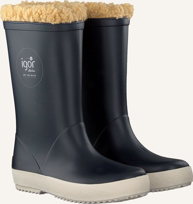 Blauwe IGOR Regenlaarzen SPLASH NAUTICO BORREGUITO Blauwe IGOR Regenlaarzen SPLASH NAUTICO BORREGUITO - large