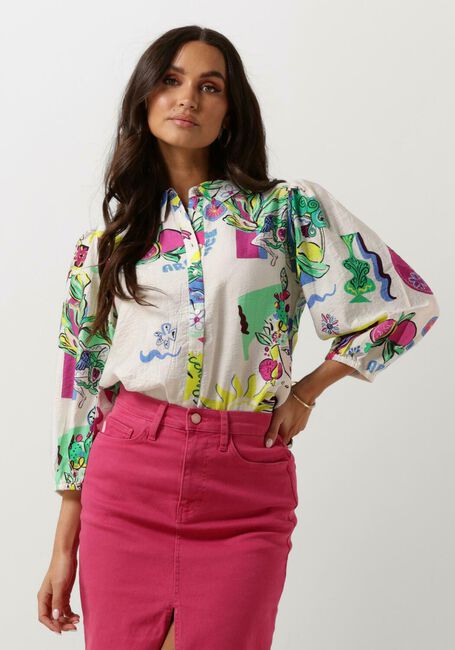 Witte POM AMSTERDAM Blouses SICILIAN LOVE BLOUSE - large
