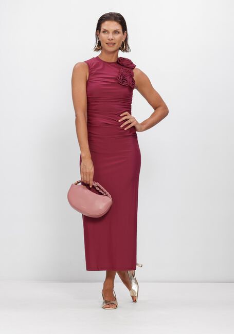 Bordeaux Y.A.S. Jurken YASDONA SL LONG DRESS - large