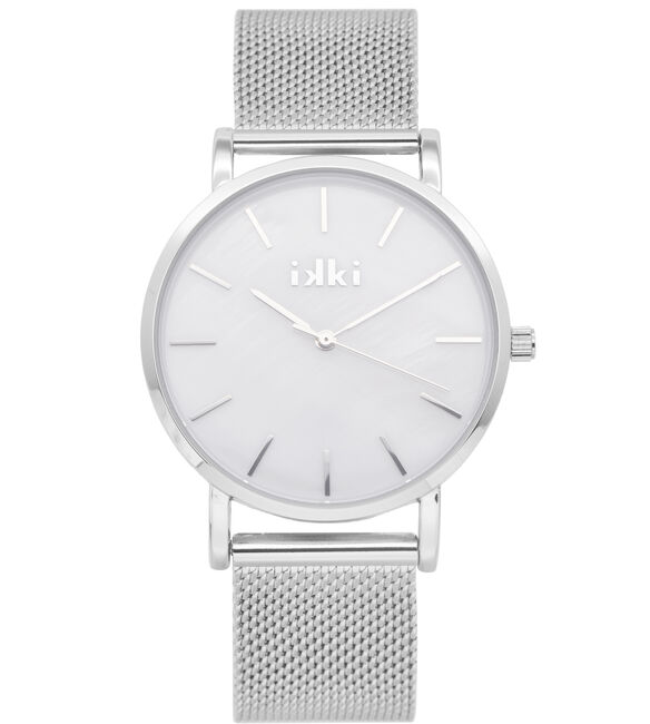 Zilveren IKKI Horloge VIDA - large