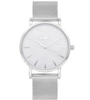 Zilveren IKKI Horloge VIDA - medium