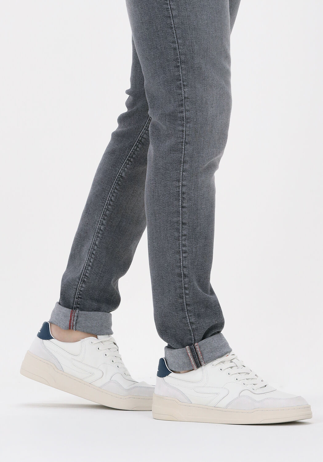 Witte HUB Hoge sneakers COURT-Z HIGH MEN - large