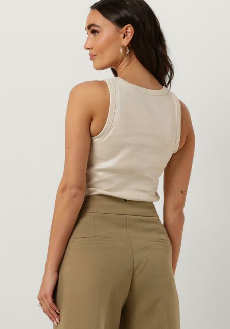 Gebroken wit SUMMUM Top RIB TANKTOP COTTON RIB - large