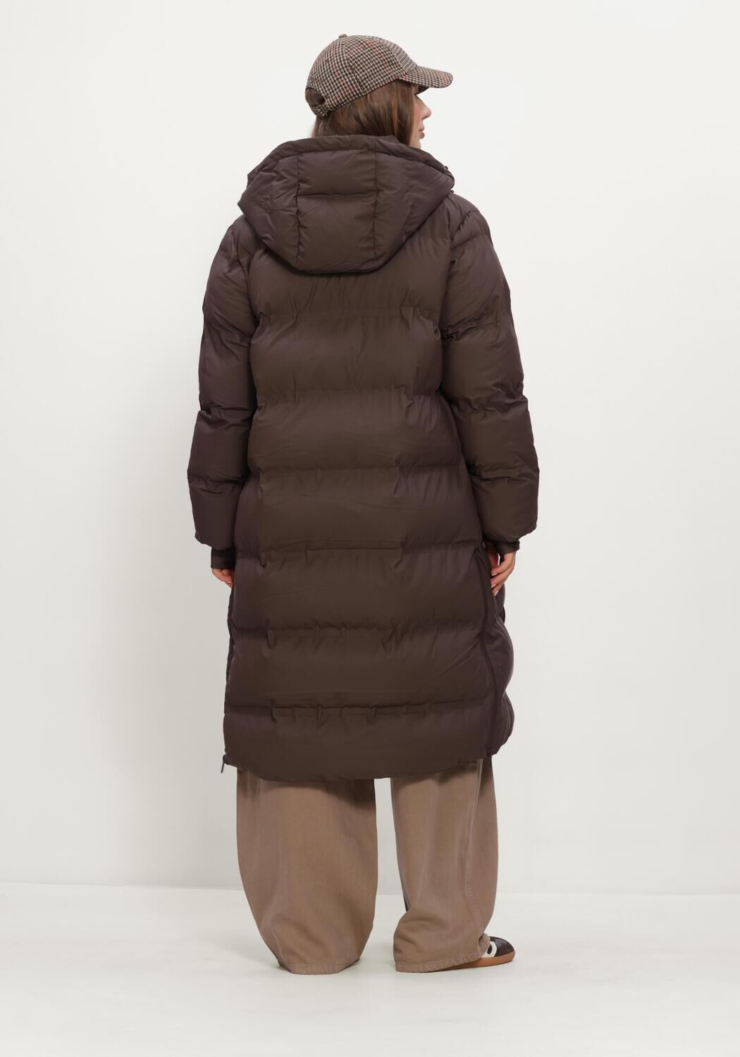 Bruine NEO NOIR Winterjassen VIVIANA C PUFFER JACKET - large